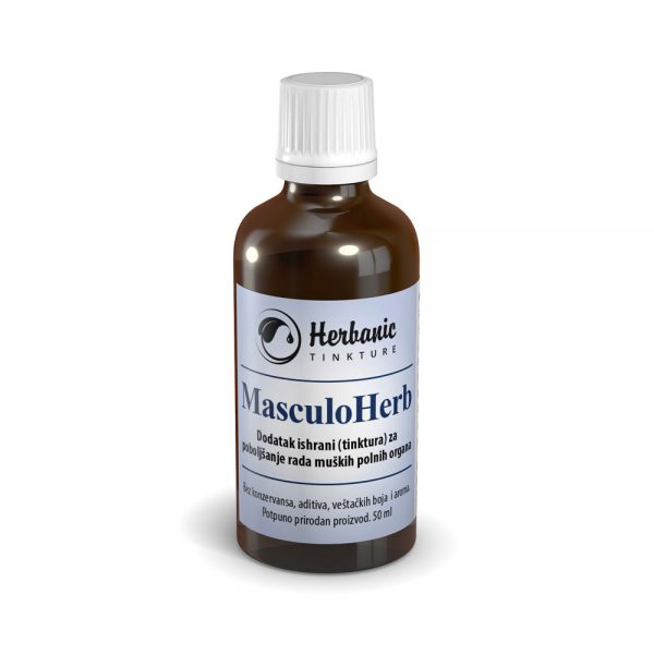 MasculoHerb (Muška formula) – tinktura za poboljšanje rada muških polnih organa