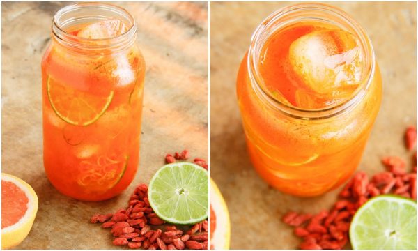 Limunada sa godži bobicama